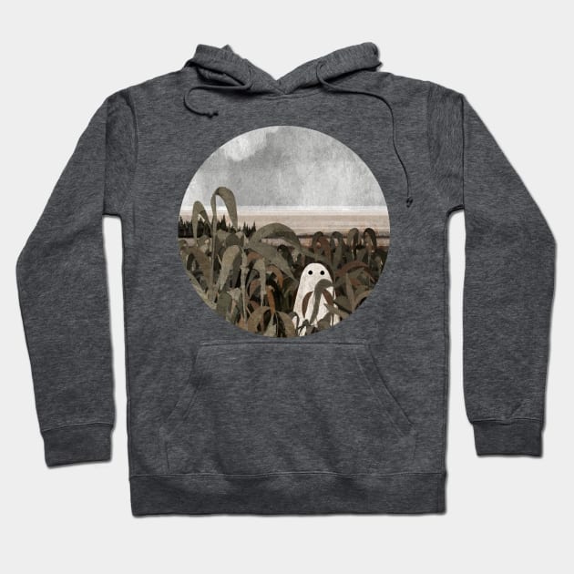 There's a Ghost in the cornfield again... Hoodie by KatherineBlowerDesigns